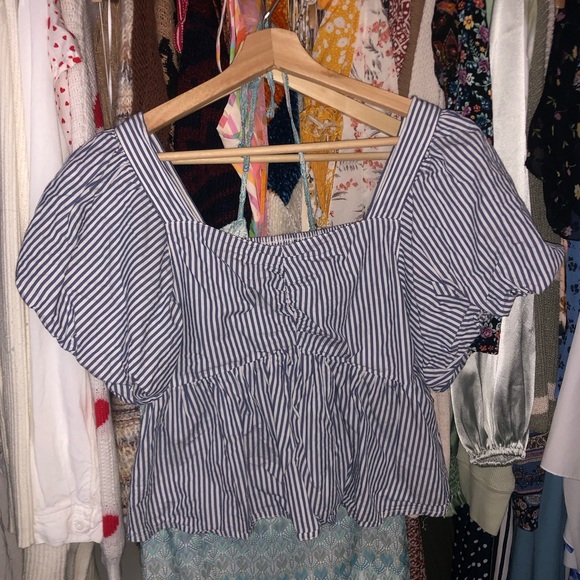 OLD NAVY - Puff Sleeve Babydoll Top - Picture 6 of 6